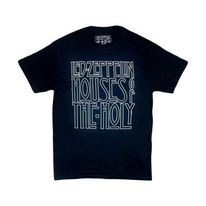 Led Zeppelin Houses of the Holy Crew Neck Modern Band Tee - Size Medium